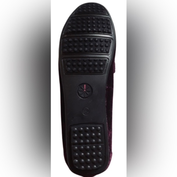 NWT Isaac Mizrahi velvet Womens Allena Moccasin Flat Bow Moc Toe Slip On shoe - Picture 3 of 6